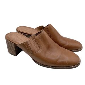 Madewell Layne Clog Black Suede Mule in Leather women’s size 6 Madewell | Shoes | Nwob Madewell The Layne Clog Mule In Calf  main image 4